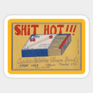 shit hot Sticker